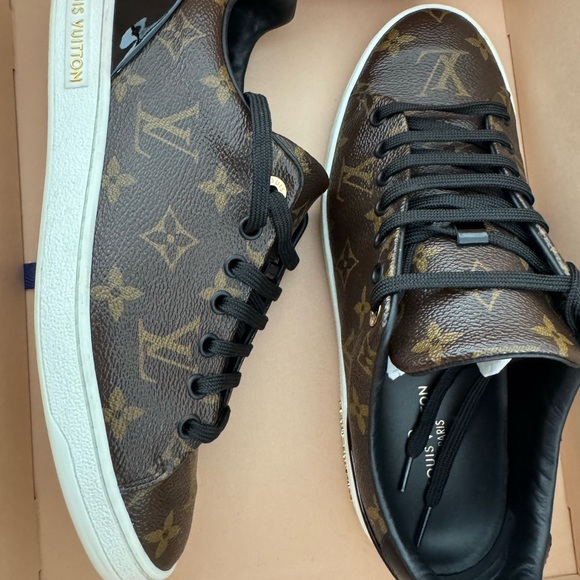 Louis Vuitton Dark Brown Monogram Sneakers